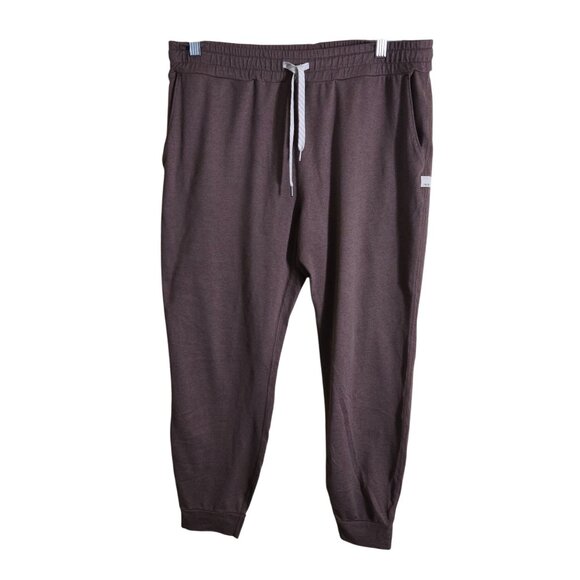 Vuori Performance Jogger Java Heather Dreamknit Super Soft Pockets Size L - Picture 2 of 10